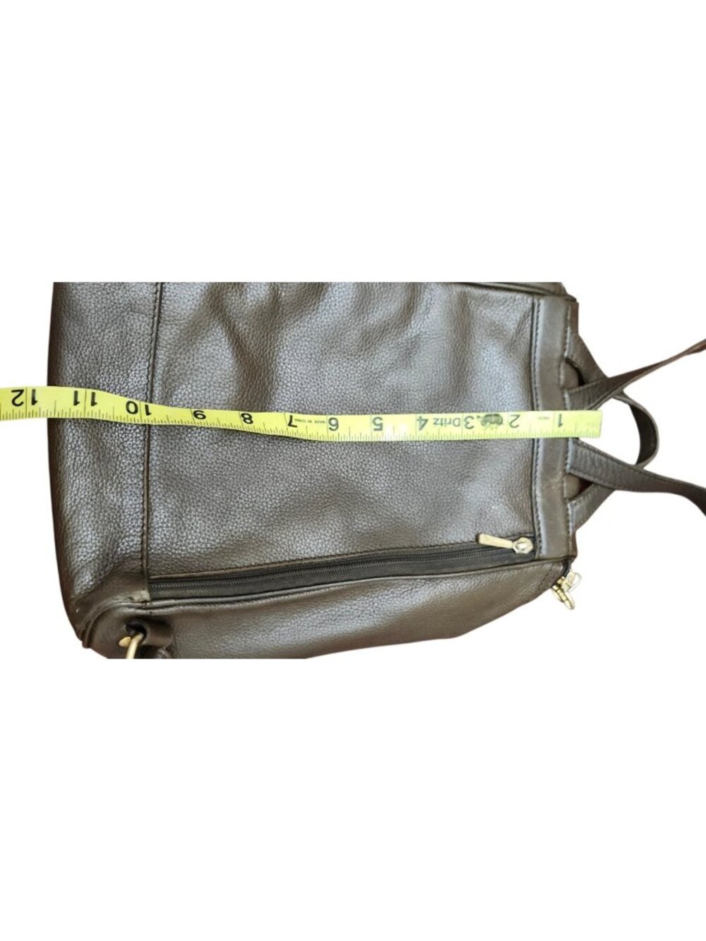 Longchamp Brown Leather Backpack - Picture 16 of 16